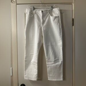 Ella Moss White ankle Jean